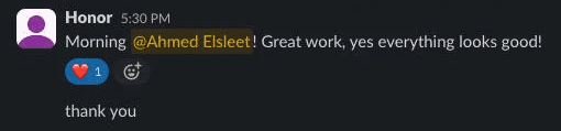 Client review